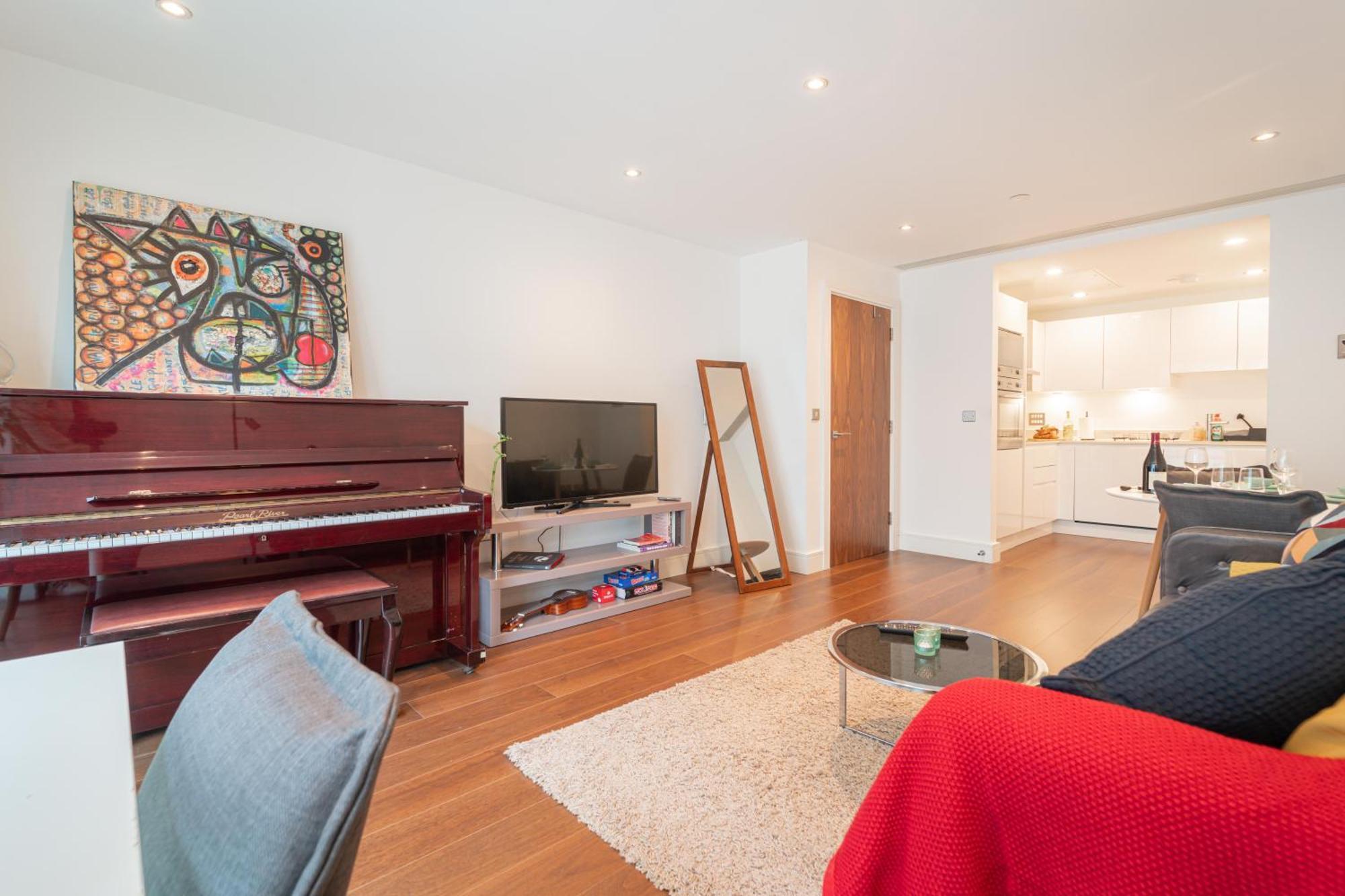 Stylish And Comfortable Canary Wharf Apartment Perfect For Long Stays 런던 외부 사진